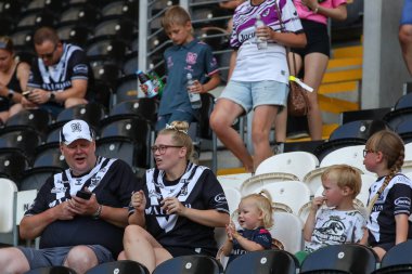 Hull FC fans inside the MKM. Stadium