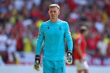 Dean Henderson #1 of Nottingham Forest during the game 