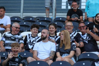 Hull FC fans inside the MKM. Stadium
