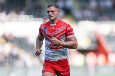 Matty Lees #10 of St Helens during the game 