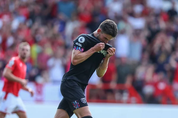 Declan Rice West Ham United Reacts Missing His Penalty — ストック写真