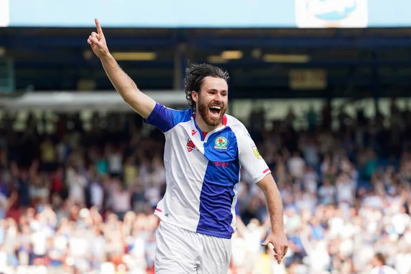 Ben Brereton Daz Blackburn Rovers Celebrates Goal — 스톡 사진