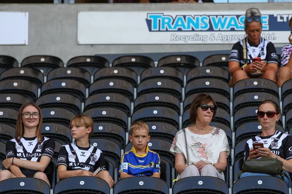Hull FC fans inside the MKM. Stadium