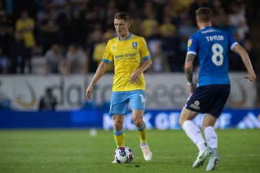George Byers #14 of Sheffield Wednesday on the ball during the game 