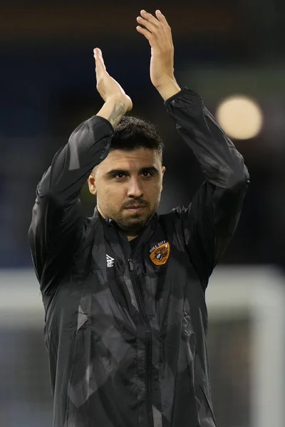 Ozan Tufan Hull City Salutes Fans Match — Stockfoto