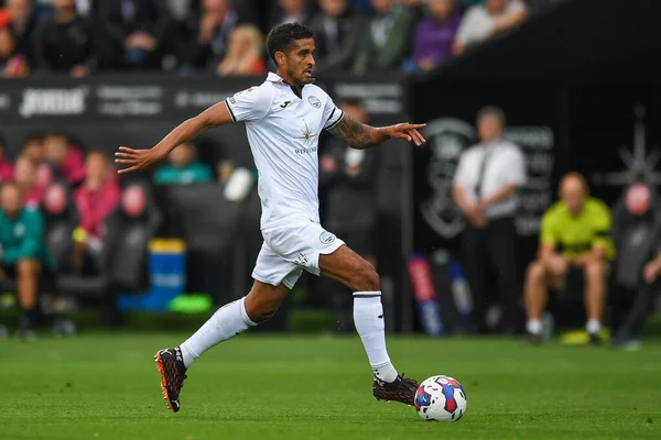 Kyle Naughton Swansea City Action Game — Stockfoto