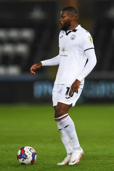 Olivier Ntcham Swansea City Action Game — Stockfoto