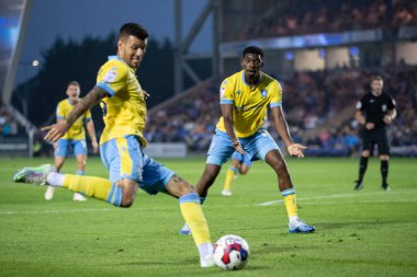 Tyreeq Bakinson #19 of Sheffield Wednesday begs for the ball from Marvin Johnson #18 of Sheffield Wednesday 