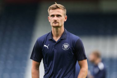 Callum Connolly #2 of Blackpool on arrival