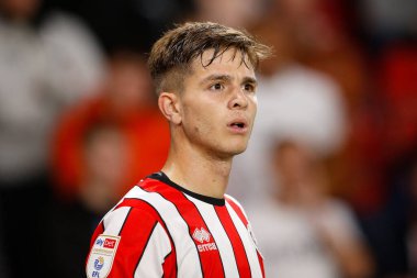 James McAtee #28 of Sheffield United 