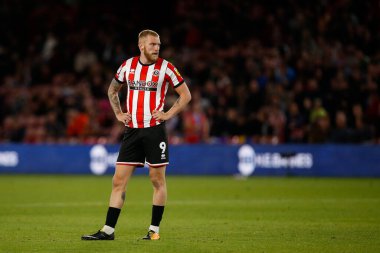 Oliver McBurnie #9 of Sheffield United 