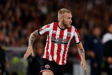 Oliver McBurnie #9 of Sheffield United 