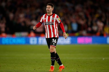 Oliver Norwood #16 of Sheffield United 