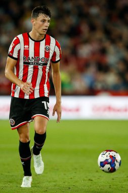 Anel Ahmedhodzic #15 of Sheffield United 