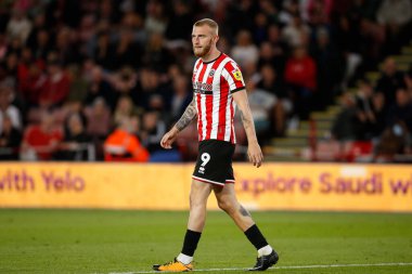 Oliver McBurnie #9 of Sheffield United 