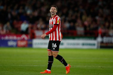 Oliver Norwood #16 of Sheffield United 