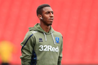 Isaiah Jones #2 of Middlesbrough during the pitch walkabout