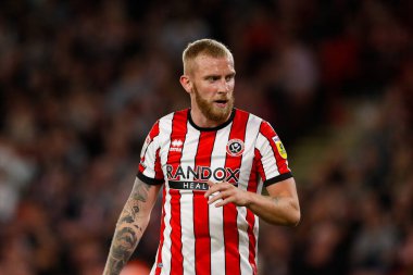 Oliver McBurnie #9 of Sheffield United 
