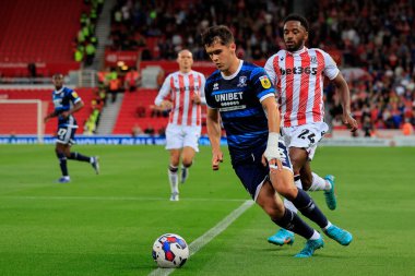 Ryan Giles #3 of Middlesbrough looks to cross the ball