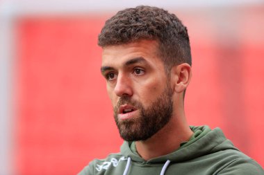 Tommy Smith #14 of Middlesbrough during the pitch walkabout