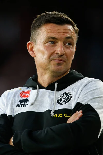 Paul Heckingbottom Manager Sheffield United — Stock Photo, Image