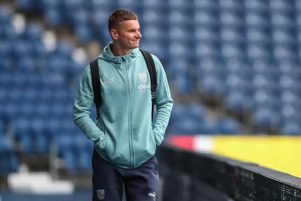 Conor Townsend West Bromwich Albion Arrives Game Ahead Kick — Stock fotografie