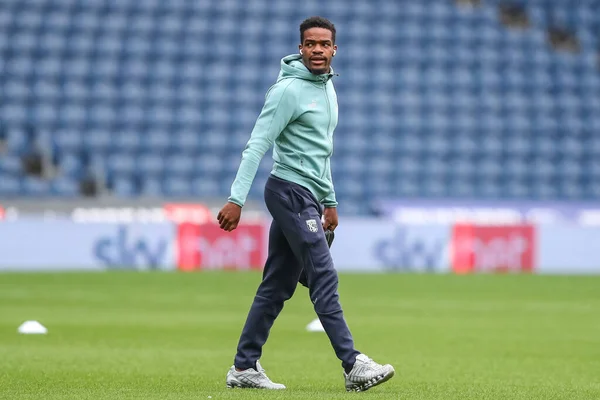 Grady Diangana West Bromwich Albion Arrives Game Ahead Kick — Stock Photo, Image