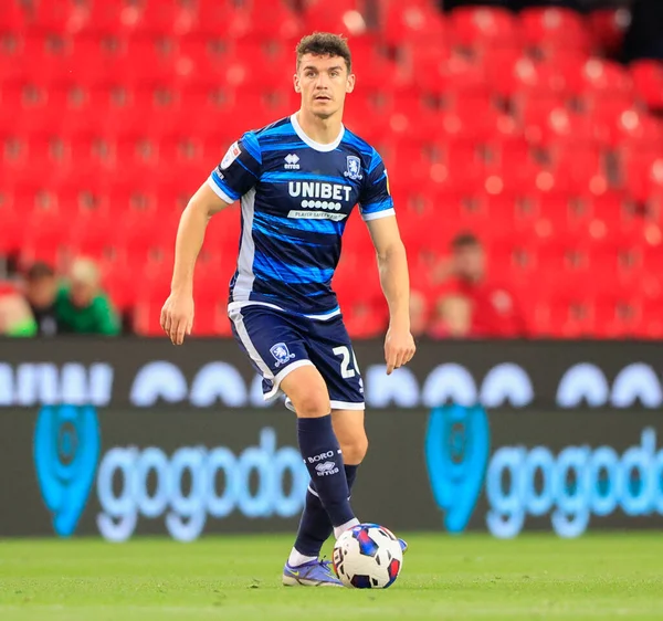 Darragh Lenihan #26 of Middlesbrough in action during the game