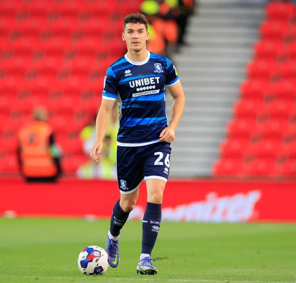 Darragh Lenihan #26 of Middlesbrough in action during the game