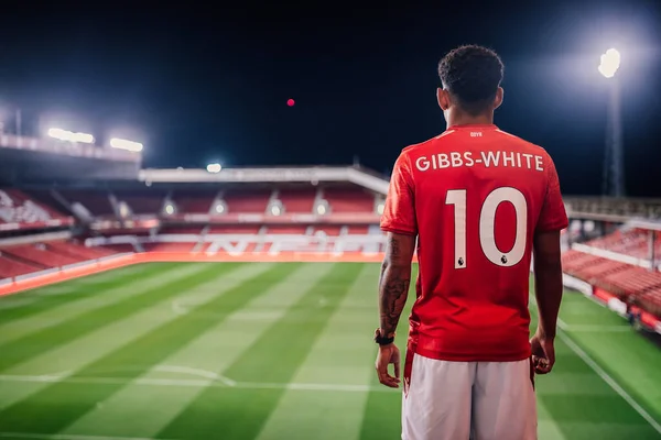 Morgan Gibbs White Signs Nottingham Forest Wolverhampton Wanderers — ストック写真