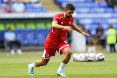 Tommy Smith #14 of Middlesbrough during the warm up 