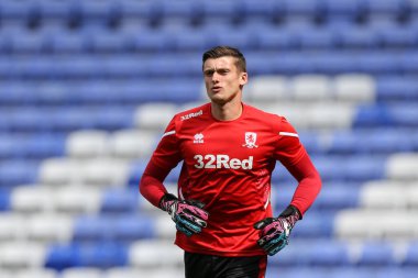 Liam Roberts #23 of Middlesbrough during the warm up 