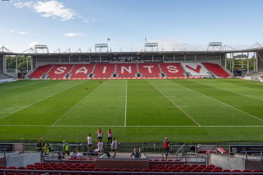 General view of The Totally Wicked Stadium, Home of St Helens