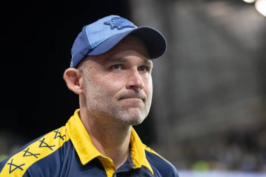 Rohan Smith Head Coach of Leeds Rhinos after the game 