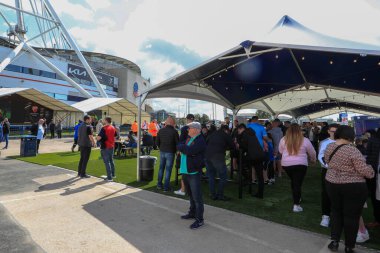 Improving the match day experience of supporters, the new fan zone at the University of Bolton stadium
