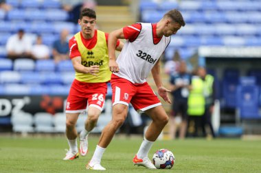 Dael Fry #6 of Middlesbrough during the warm up 