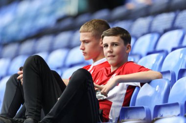 Middlesborough fans seen before kick off 