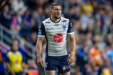 Greg Minikin #21 of Warrington Wolves during the game 