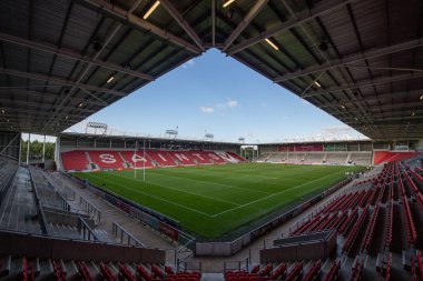 General view of The Totally Wicked Stadium, Home of St Helens