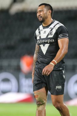 Ligi Sao #8 of Hull FC after the final whistle