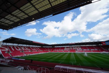 General View of the Bet365 Stadium before the game 