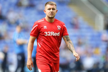 Caolan Boyd-Munce #20 of Middlesbrough during the warm up 