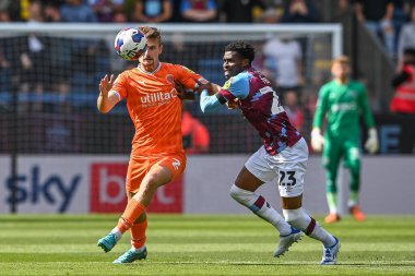 Callum Connolly #2 of Blackpool in action during the game