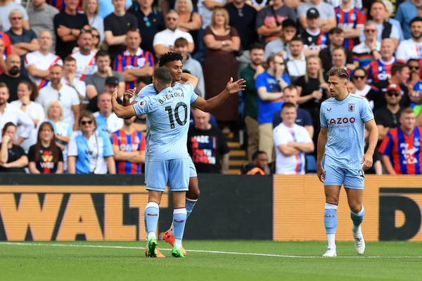 Goal Ollie Watkins Aston Villa Opens Scoring — Fotografia de Stock