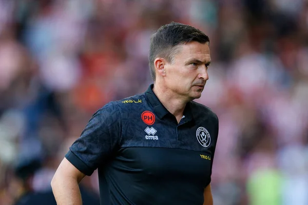 Paul Heckingbottom Manager Sheffield United — Fotografia de Stock