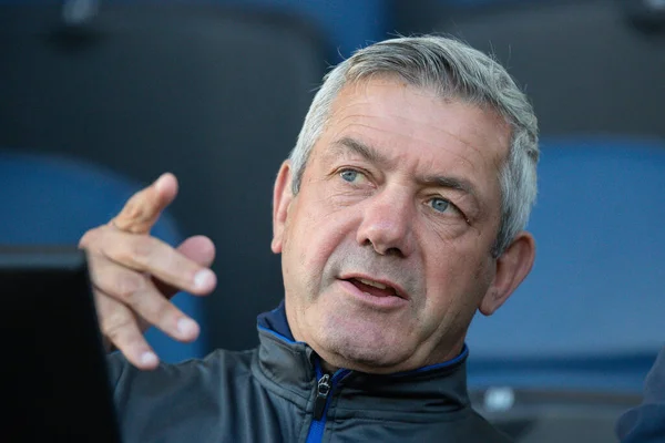 Daryl Powell Head Coach Warrington Wolves Gestures Reacts — Foto Stock