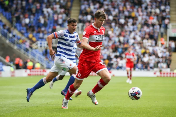 Paddy McNair #17 of Middlesbrough makes a run into the box