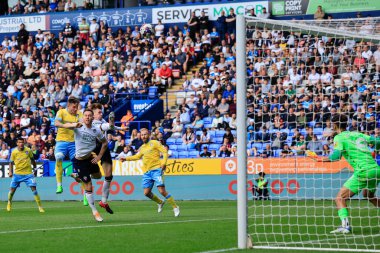 Josh Windass #11 of Sheffield Wednesday sees his header go over the bar