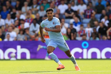 Ollie Watkins of Aston Villa seen during the match. 