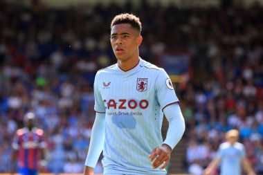 Jacob Ramsey of Aston Villa seen during the match. 